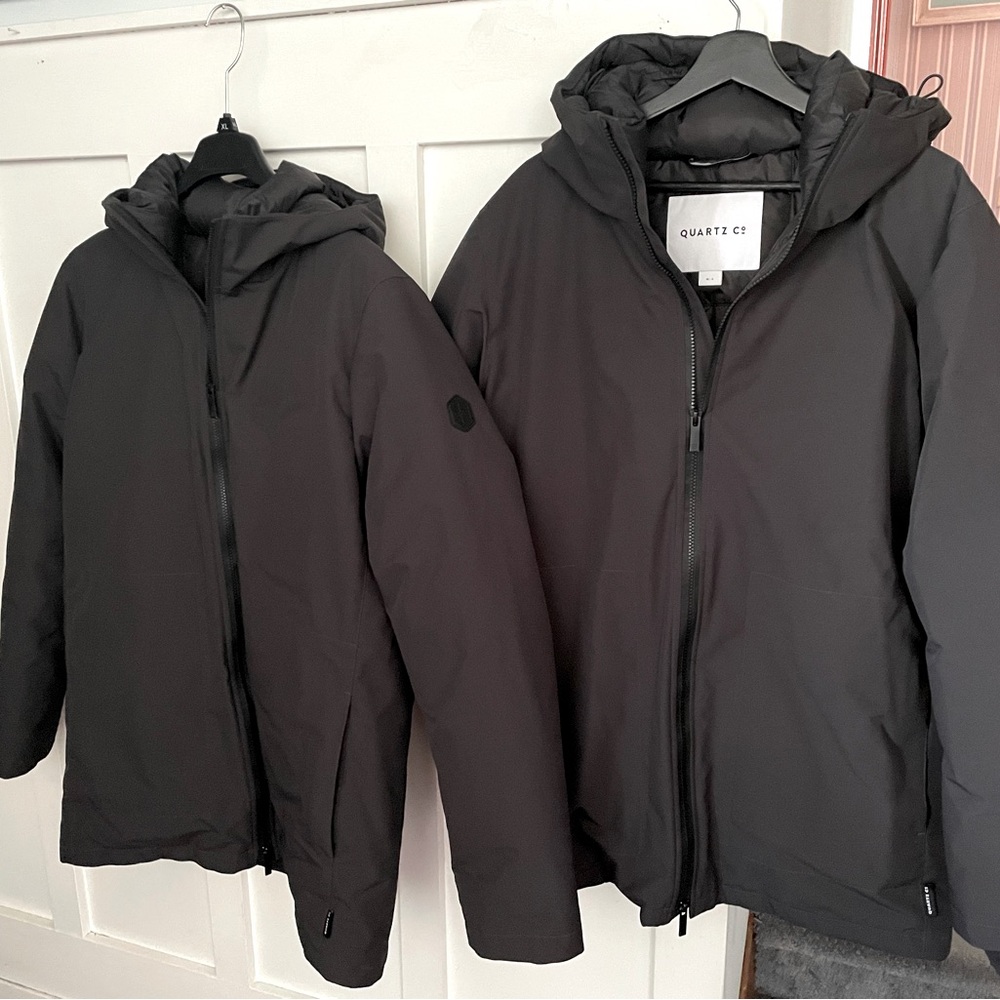 Quartz Co men’s down filled jackets!